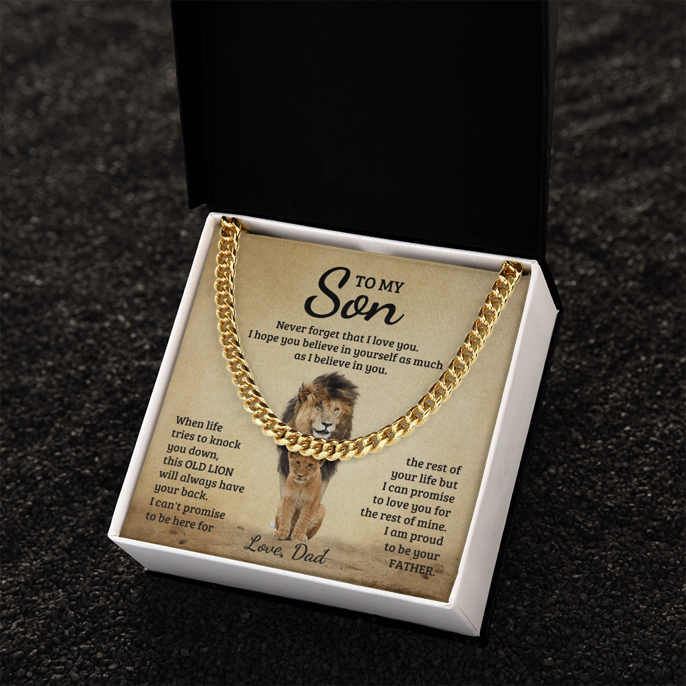 Never Forget - Cuban Link Chain